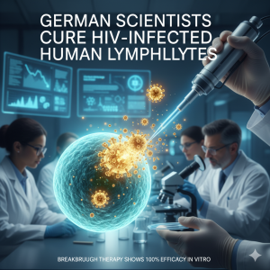 German Scientists Cure HIV-Infected Human Lymphocytes