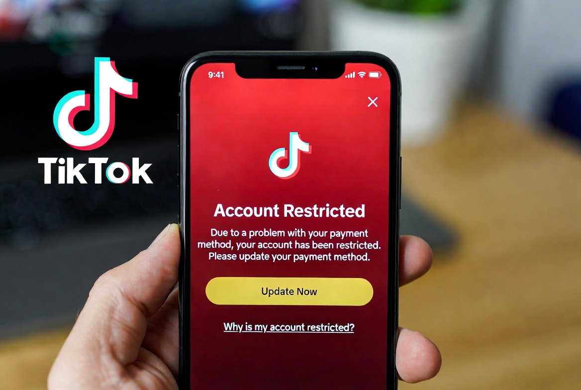 TikTok Account Restricted After Credit Card Issue