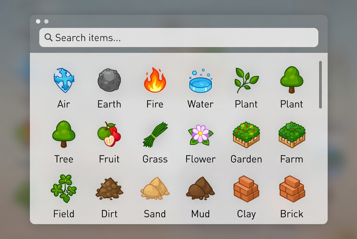 How do you make soil on little alchemy?