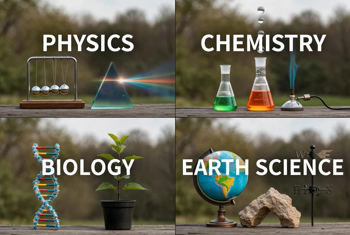 The 4 Main Branches of Science