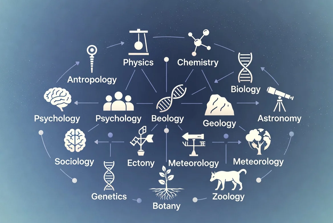 What Are the 12 Main Branches of Science?